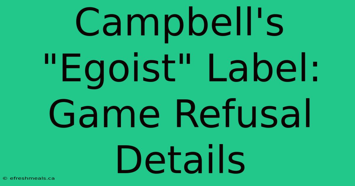 Campbell's 