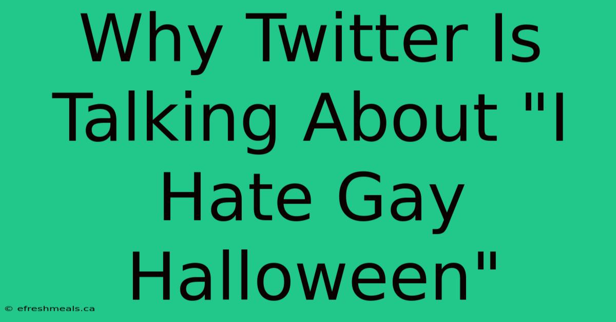 Why Twitter Is Talking About 